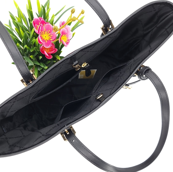 ⚠️LAST 1⚠️ Michael Kors Jet Set MD Carryall Tote Black - Picture 6 of 10